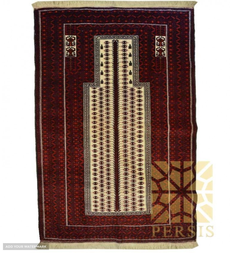 Quality Balochi prayer rug