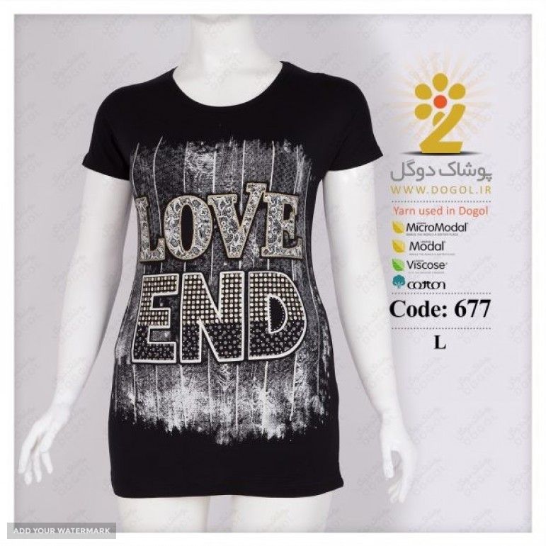 تاپ تیشرت LOVE END ویژه صادرات